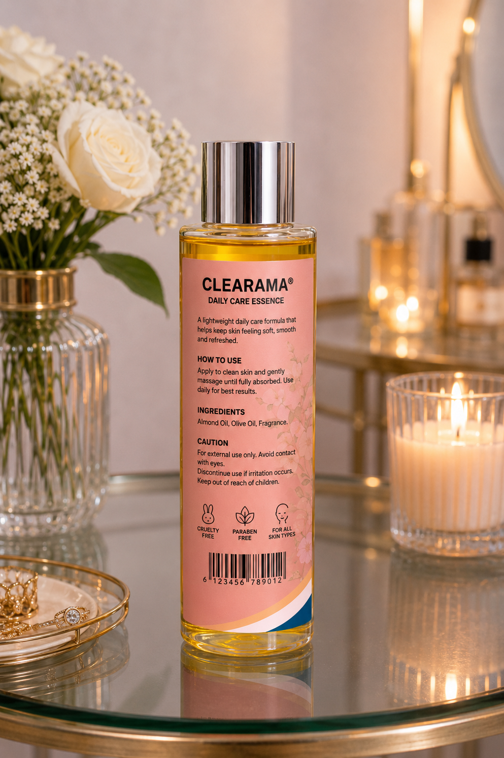 Clearama Beauty Body Oil – Glow, Moisture & Shine ✨